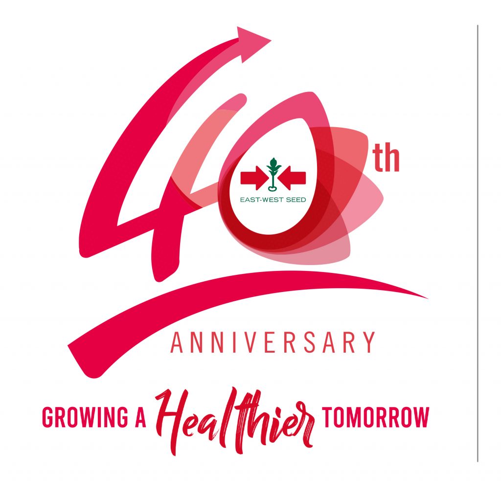 East-West Seed 40th anniversary logo