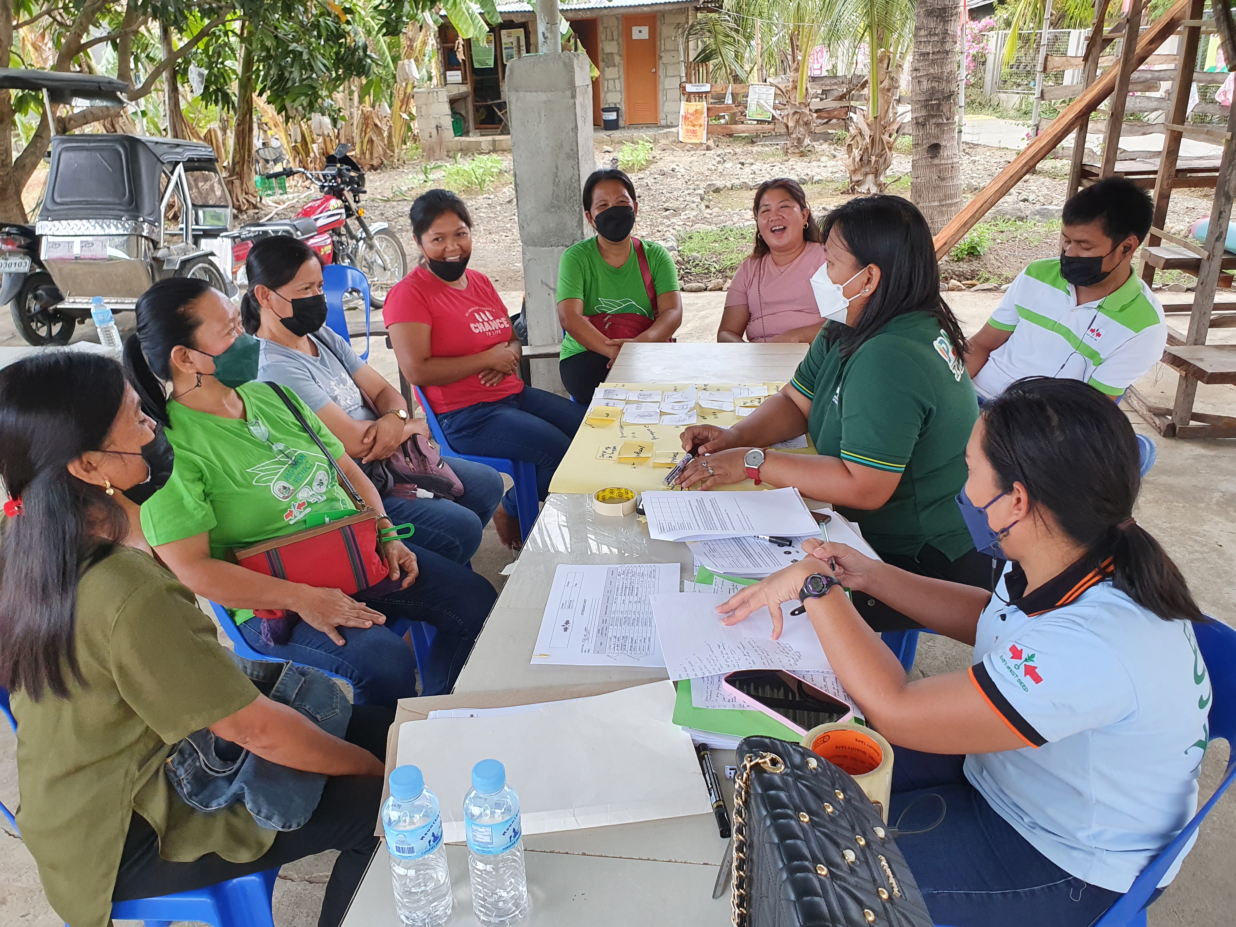 women's focus group discussion in the Philippines