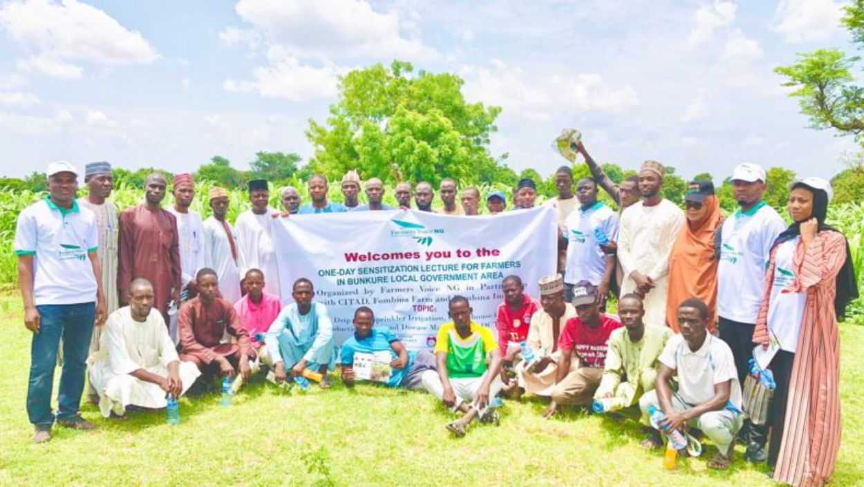 Farmers Voice NG Trains Kano Farmers on Drip Irrigation, Green-house crop production, Others