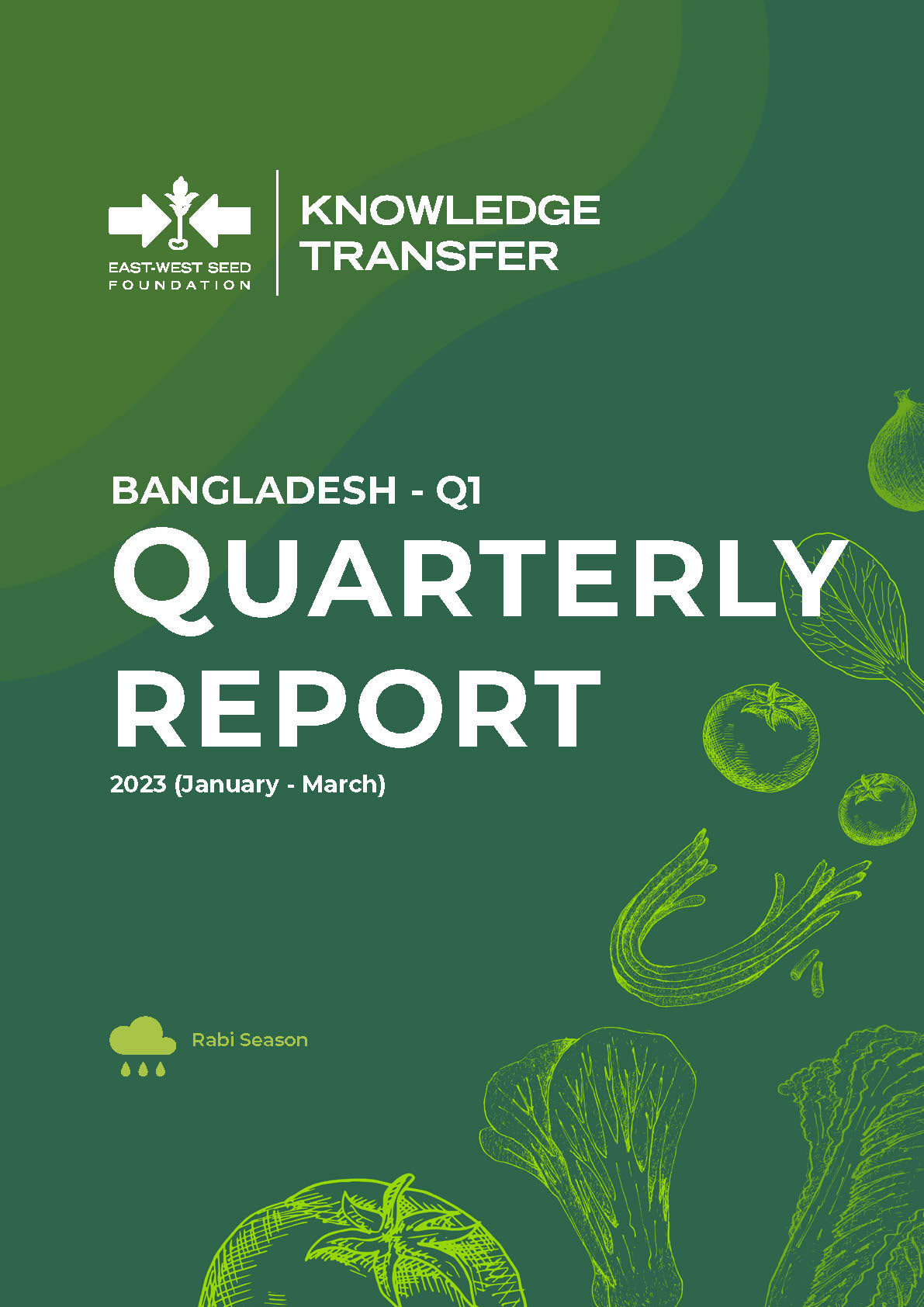 cover of Bangladesh quarterly report, Q1 2023