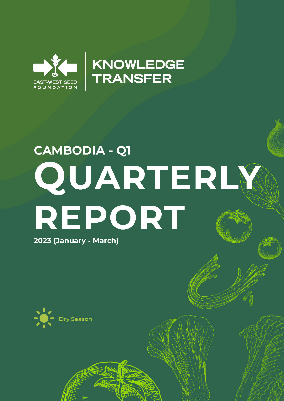 cover of Cambodia quarterly report, Q1 2023