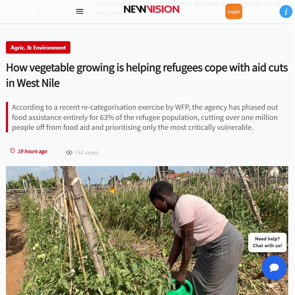 Screenshot of beginning of New Vision article by Prossy Nandudu 2026-07-09.