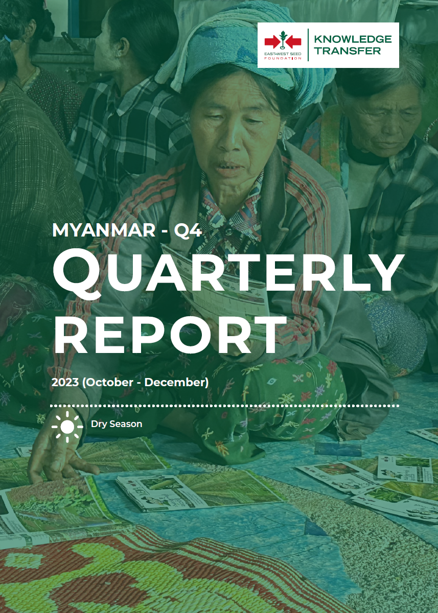 cover of Myanmar 2023 Q4 report