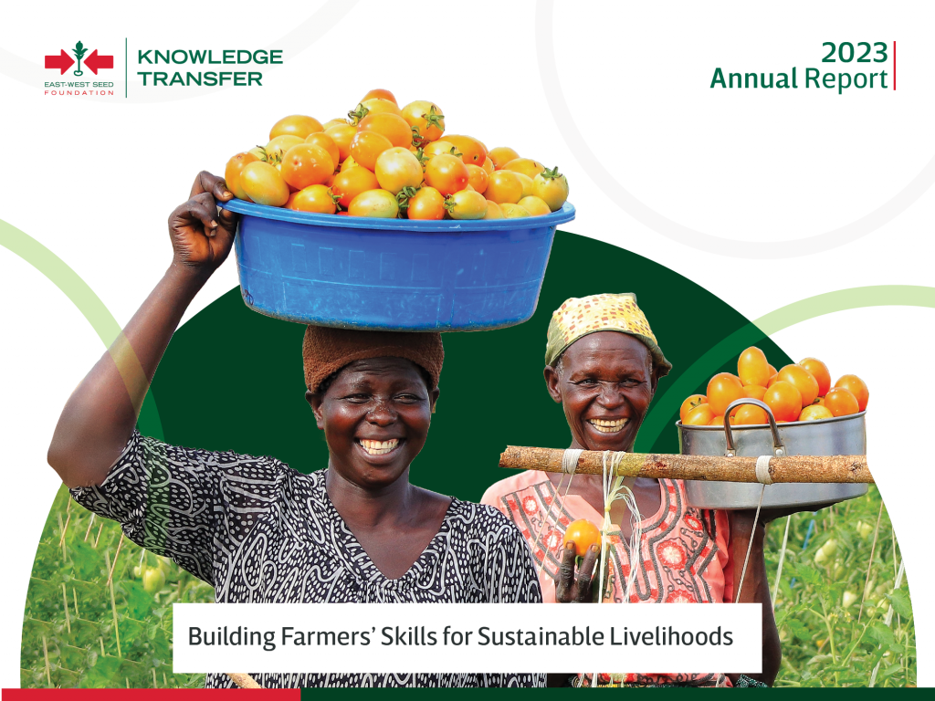 Annual report 2023 cover image.