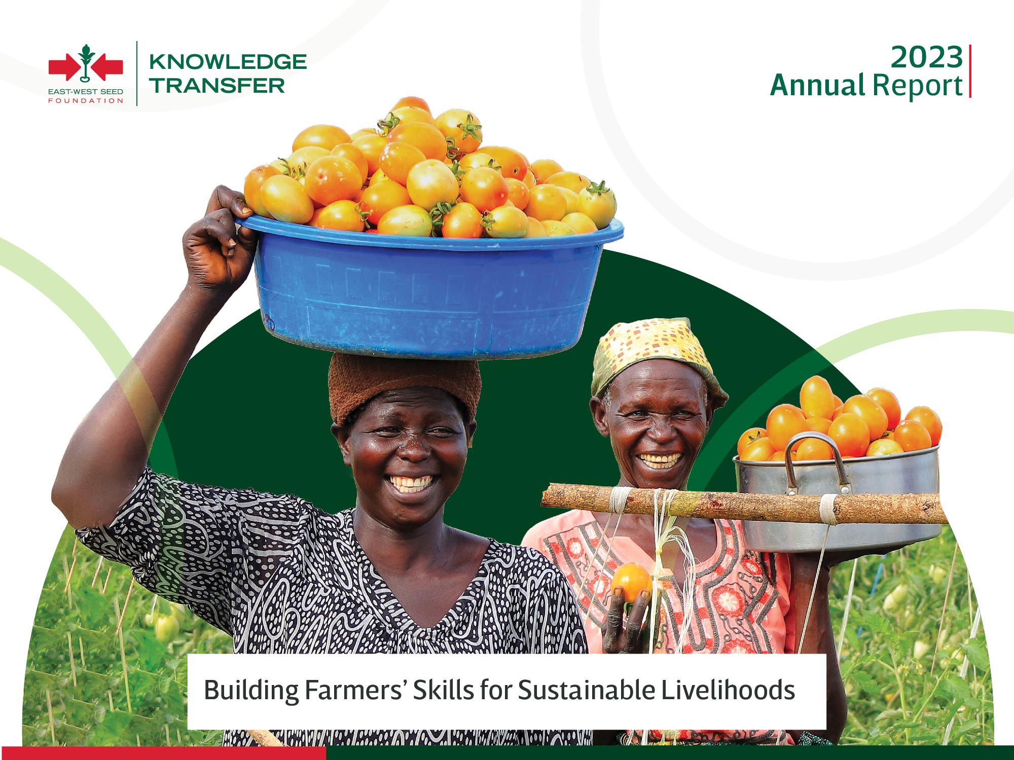 Annual report 2023 cover image.