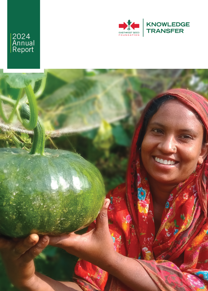 cover of 2024 Annual Report for East-West Seed Knowledge Transfer Foundation