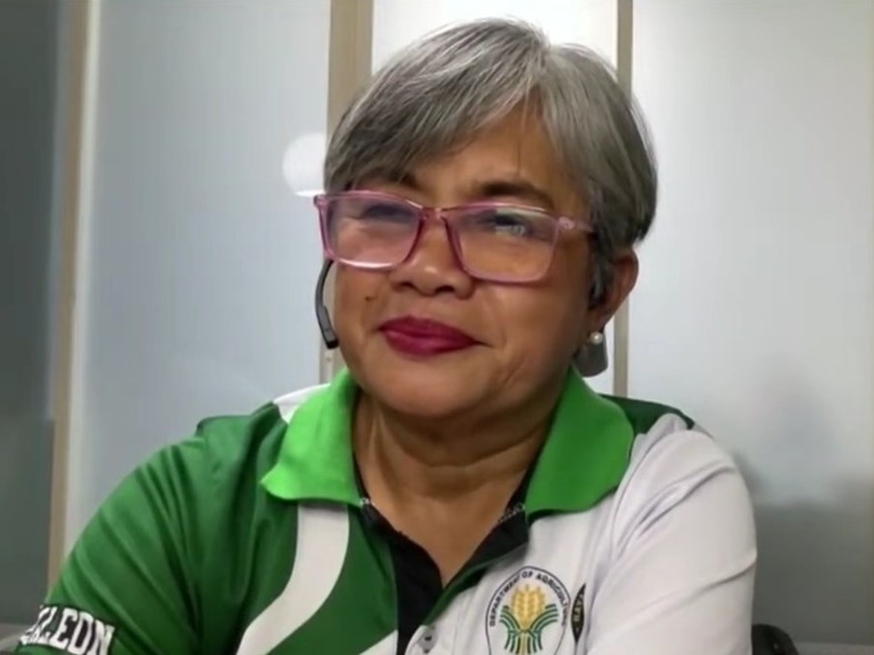 Leah Salvaleon participating in an International Seed Federation 2026 congress via video.