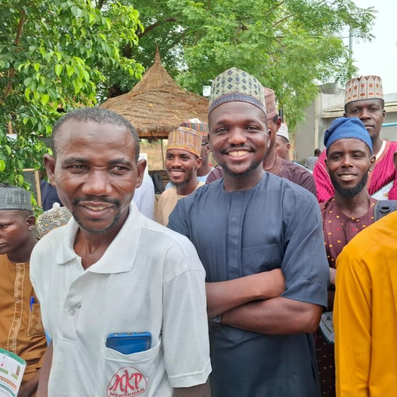 Smiling participants at EWS-KT's training for agricultural extension agents in June 2026.